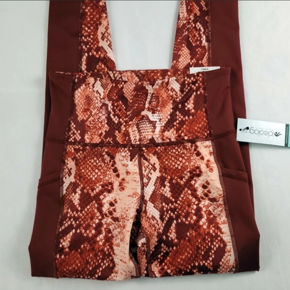 Ideology Woman's Snakeskin-Print Leggings - Picture 2 of 6